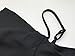 lymanchi Women Chiffon Cut Out Cold Shoulder Summer Trumpet Sleeve Spaghetti Straps Dress Top Black L