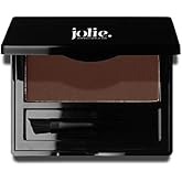 Jolie Brush on Brow Pressed Eye Brow Powder (Dark Brown)