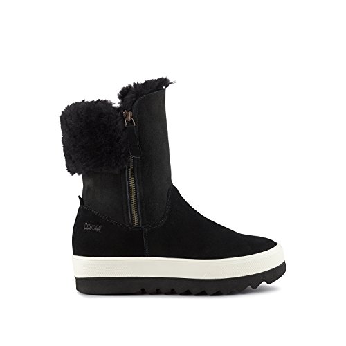 COUGAR Women's Vera Shearling Boot in Black, 6 US - Thumbnail 4