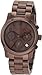 Michael Kors Women's MK5492 Brown Tone Stainless Steel Quartz Chronograph Date Display Brown Dial