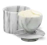 Norpro Butter Dish Crock Keeper Marble Hand Washing (Kitchen)
