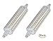 CTKcom R7S 118mm LED Bulbs(2 Pack) - J Type 118mm Double Ended 10W 120V Halogen Bulbs Cool White 6000K,R7S Double Ended Filament Flood Lights Quartz Tube Lamps 100W Replacement T3 Halogen Bulb,2 Pack