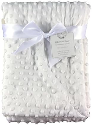 Maxbaby Baby Blankets ,40 x 30" ,Soft and Warm, Made with Organic Cotton,Perfect for Boys and Girls ,Bedding-Best Baby Gifts-White