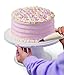 TSP by Architec Cake Decorating Turntable & Display, 3 tools in 1 Cake Stand, Decorate, Serve & Store