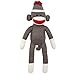 Plushland Original Sock Monkey Knitted Puppet Gift Present Stuffed Animal Plush Baby Doll 40