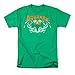 DC Comics Men's Aquaman Splash Classic T-shirt Large Kelly Green