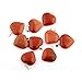 Mutilcolor Heart Shape Healing Chakra Beads Crystal Stone Random Color Pendants for Necklace Jewelry Making