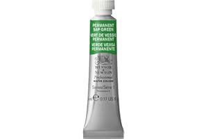 Winsor & Newton Professional Watercolor, 5ml (0.17-oz) Tube, Permanent Sap Green