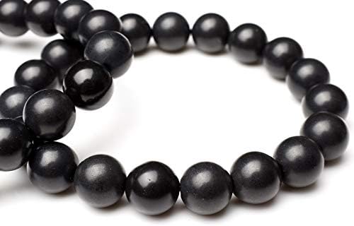 Amazon 福縁閣 北海道産 ブラックシリカ 12mm 17粒 ブレスレット 12 天然石 パワーストーン ビーズ ブレスレット 通販