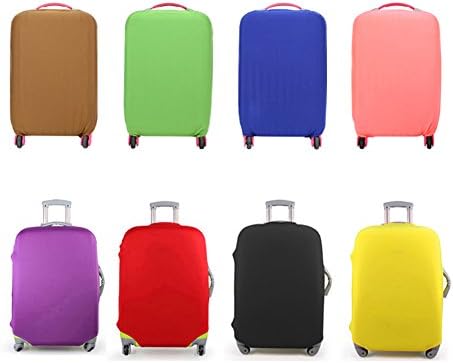 SAFEBET Travel Luggage Protect Cover Fits 18-30 Inch Luggage (S: fits 18''-21'', Black)