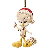 Lenox Tweety All Tangled Up Ornament Figurine Bird Looney Tunes Christmas