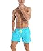 TARTINY Men's Shorts Swim Trunks Quick Dry Beach Shorts With Pockets For Surfing Running Swimming Watershort