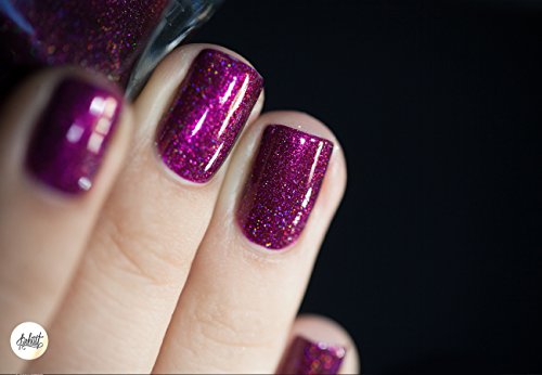 ILNP Showtime - Deep Raspberry Holographic Nail Polish