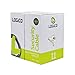 LOGICO Best 500ft 18/4 Unshielded CCA Security Alarm Control Wire Stranded PVC Jacket White