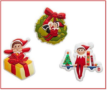 christmas croc charms