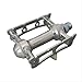 MKS Sylvan Track Pedal Silver, 9/16 Inch