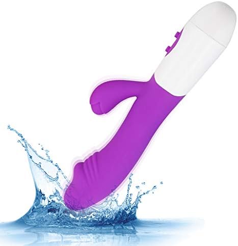Rainly Purple Multispeed Thrusting Monster Fluttering Rabbit Body Msaager - Waterproof & Slient, Best Gift for Lover