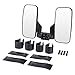 2020 UTV Broader Rear View Side Mirror, ISSYAUTO Break Away Mirrors with 1.75