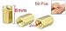 50 Pcs Metal Hex M3 Female Screw PCB Standoff Spacers 8mm Body