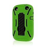 Blackberry Curve 9310 Case, MPERO IMPACT XL Series Kickstand Case for BlackBerry Curve 9310 9320 - Neon Green