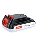Biswaye 2.5Ah 20V Lithium Battery LBXR20 Replacement for Black & Decker 20-Volt MAX Cordless Tool LCC221 Battery LB20 LBX20 LBXR2020 LBXR2020-OPE LB2X4020 LB2X4020-OPE