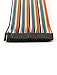 Female Male 40P 2.54mm 20cm Jumper Wire Ribbon for Arduino Breadboard
