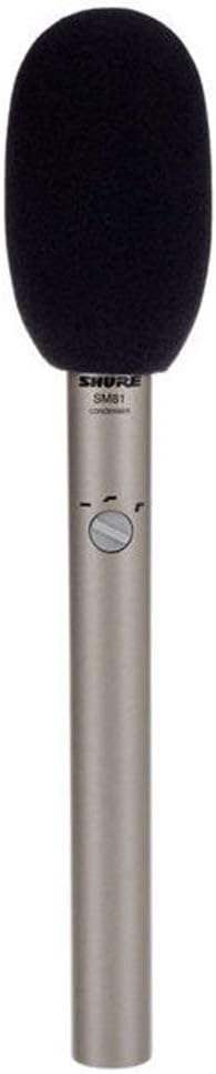 Shure SM81-LC Cardioid Condenser Instrument Microphone (Renewed): Home Audio & Theater
