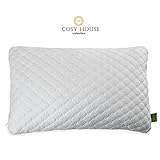 Premium Shredded Memory Foam Children's Pillow - Great Pillows for Toddlers - Lumbar Support, Lower Back Pain Relief & Comfort - Rayon Bamboo Breathable Cover - For Office, Home or Travel - 12