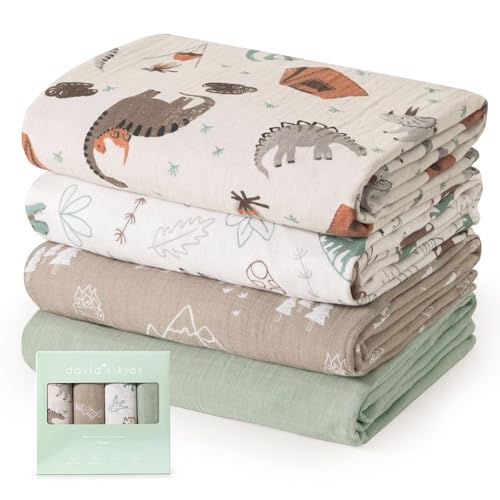 david\'s Muslin Baby Swaddle Blanket