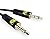 Gator Cable Premium Auxiliary Cord 3.5 mm male to 3.5 mm male Gold plated connectors oxygen free copper wire aluminum alloy metal housing case