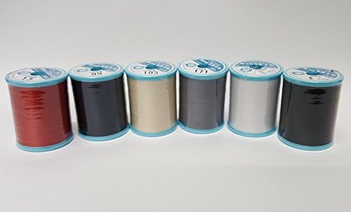 Amazon Co Jp Fujix フジックス シャッペスパン 60番 0m 6色セット ミシン糸 ホビー 通販