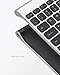 Anker Ultra Compact Profile Wireless Bluetooth Keyboard for iOS, Android, Windows and Mac with Rechargeable Battery and Aluminum-Effect Finish (Black)