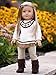 DreamWorld Collections - Pocahontas - 3 Piece Outfit - Clothes Fits 18 Inch American Girl Doll - Ivory Tunic, Leggings and Brown Boots. (Doll not Included)