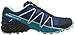 Salomon Women's Speedcross 4 Trail Running Shoes, Poseidon/Eggshell Blue/Black, 9
