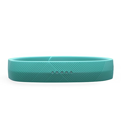 Teak - Silicone Sport Replacement Band for Fitbit Flex 2 - Small, Teal - Thumbnail 3
