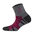 Balega Outdoor Moh-rino V-Tech Enduro 1/4 Crew Sock Coal/Fuschia LG