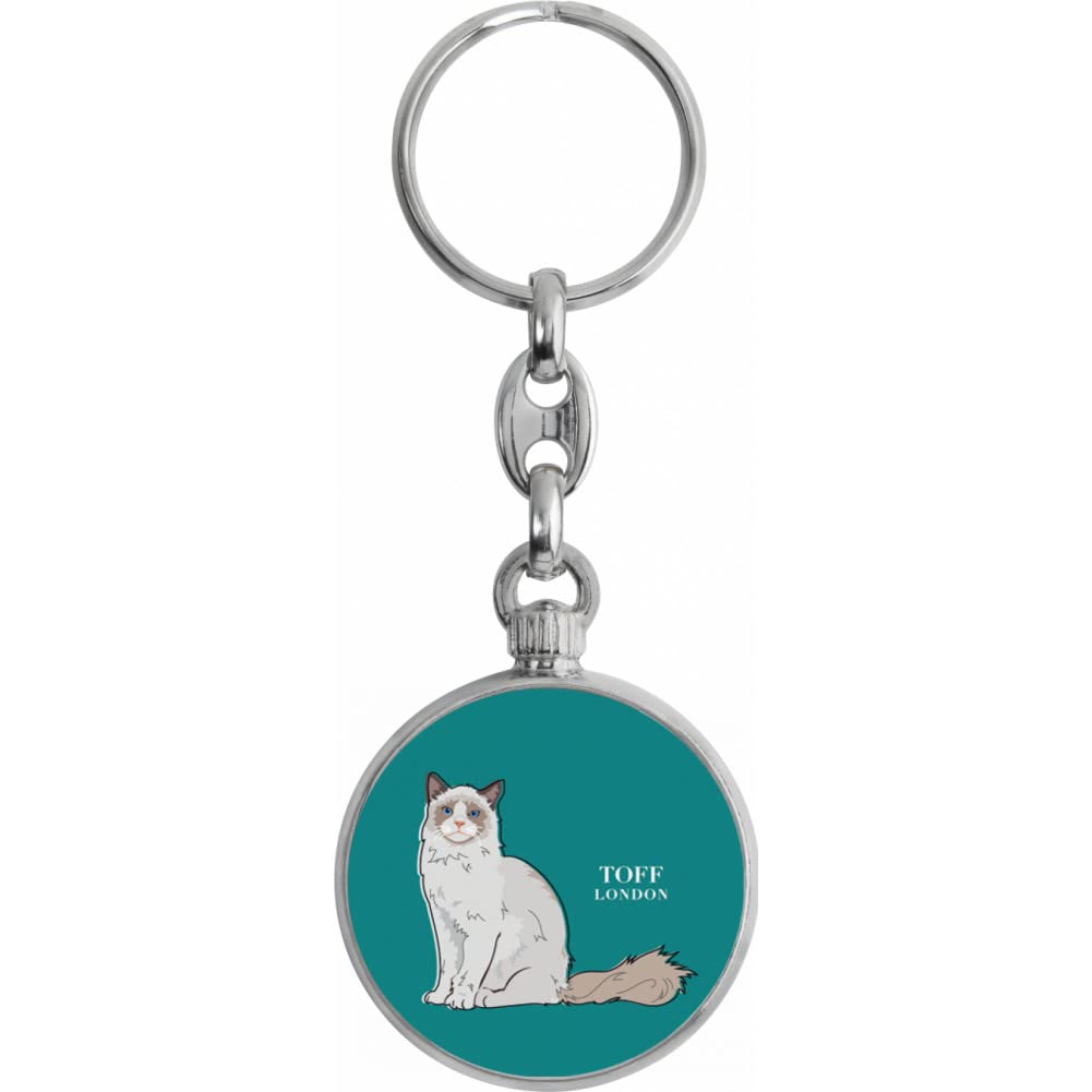 Toff London Ragdoll Cat Keyring
