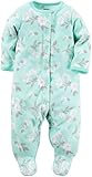 Carter's Microfleece Floral Footie (Baby)
