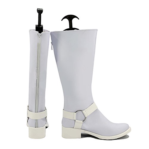 Persona Yusuke Kitagawa Boots White PU Leather Shoes Cosplay Custome Made