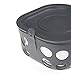 Lifefactory 4-Cup BPA-Free Glass Food Storage and Bakeware with Protective Silicone Sleeve and Lid, Graphite