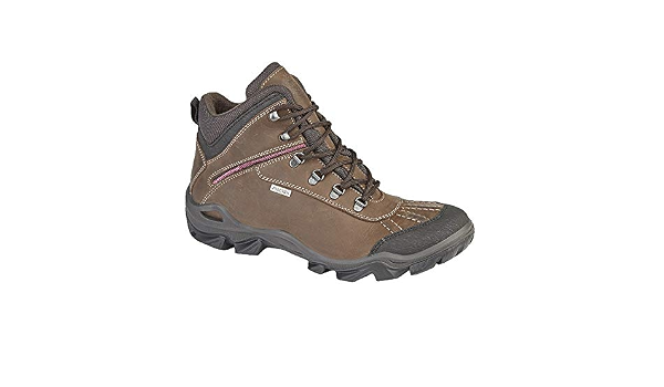 Amazon.com: Imac Botas de senderismo de cuero impermeables para mujer :  Ropa, Zapatos y Joyería