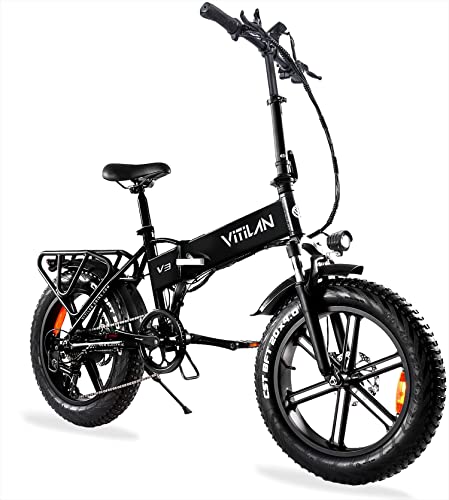 VITILAN V3 Electric Bike for Adults 20 inch Folding
