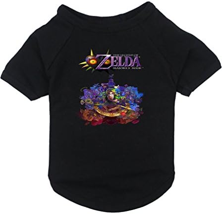 HUAJING Legend of Zelda Majora Mask Pet Dog Costumes Clothing T shirts
