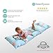 Butterfly Craze Kid's Floor Pillow Bed Cover - Use as Nap Mat, Portable Toddler Bed Alternative for Sleepovers, Travel, Napping, Or as a Lounger for Reading, Playing. Cover Only!