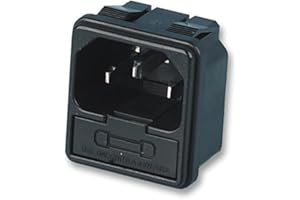 Multicomp Pro Connector, Power Entry, Plug, 10A - JR-101-1FS