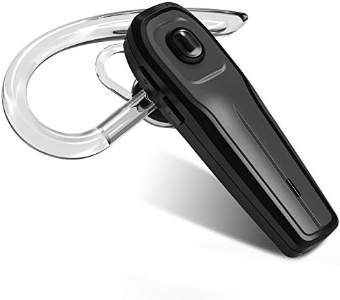 Bluetooth Headset, Wireless Earpiece Noise Cancelling Hands Free In-Ear Headphones /w Mic for Driving Compatible with iPhone Android Cell Phones - BlueFit B2