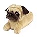 Everberry Pug Slippers - Plush Dog Animal Slippers, 9-12 Women/7-10 Men
