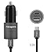 Meagoes USB Type C Car Charger with 1-Pack USB-C to USB-C Cable (3ft) for Samsung Galaxy S8/S8+, Apple MacBook 12
