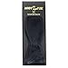 100% Premium Silk Handmade Mens Solid Self Tie Bow Tie - Various Colors (Black)