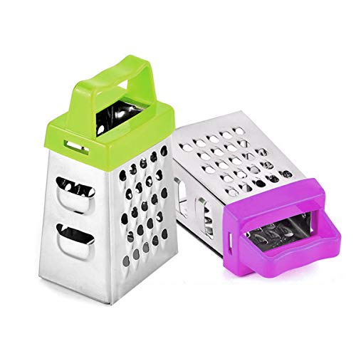 Mini Cheese Grater, 3 Pieces Stainless Steel Small Box Graters For